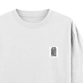 Oversized Standard T-Shirt | Relaxed Fit Unisex | 100% Super Combed Cotton DTG Print | Soft Durable Breathable | Adult | Personalized | DTG | Typography | Trust | Secrets | Everyday - right pocket - White - mockup 4
