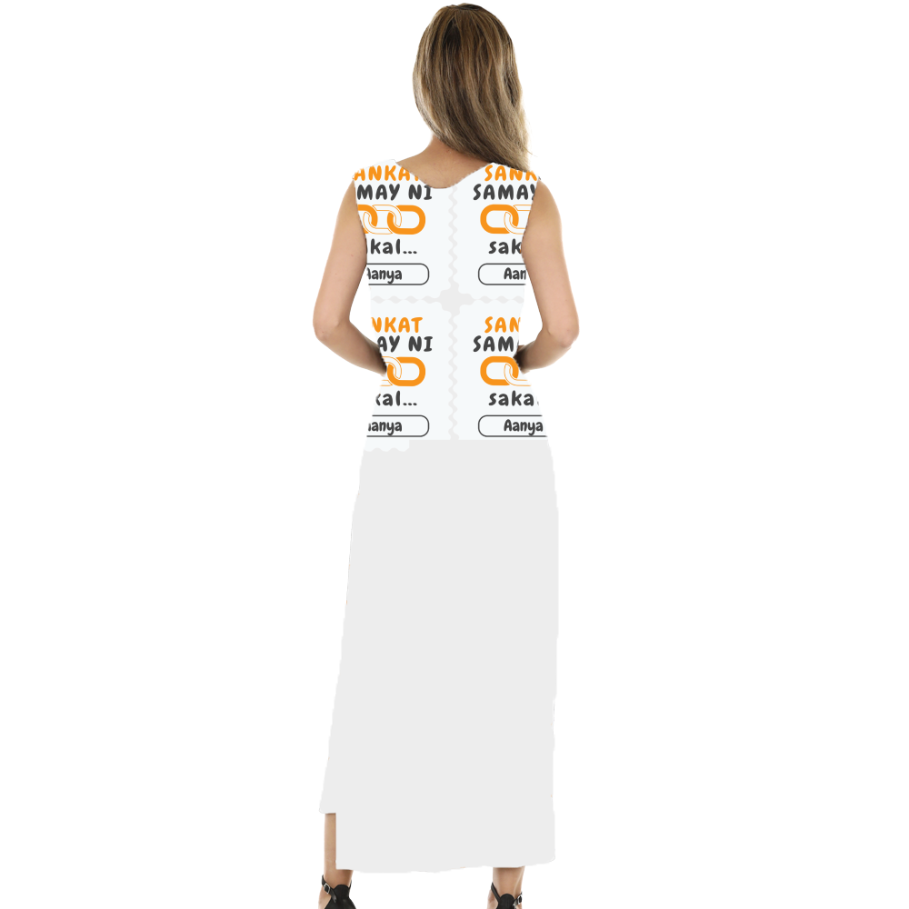 Personalized Minimalist Female Bodycon Dress All Over Printed Products with Custom Name