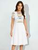 Personalized Minimalist Female A Line Dress All Over Printed Products with Custom Name