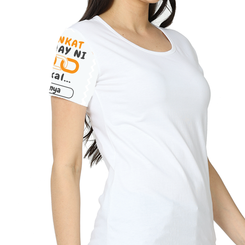 Personalized Minimalist Female A Line Dress All Over Printed Products with Custom Name