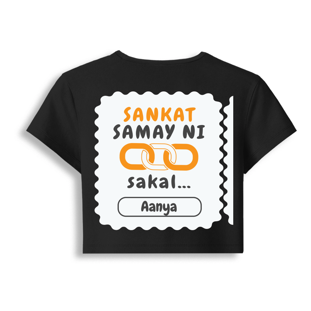 Personalized Minimalist T-Shirt with Custom Name - Female Baby Tee Embroidery T-Shirt
