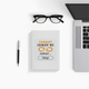 Personalized Minimalist Notebook Accessories with Custom Name