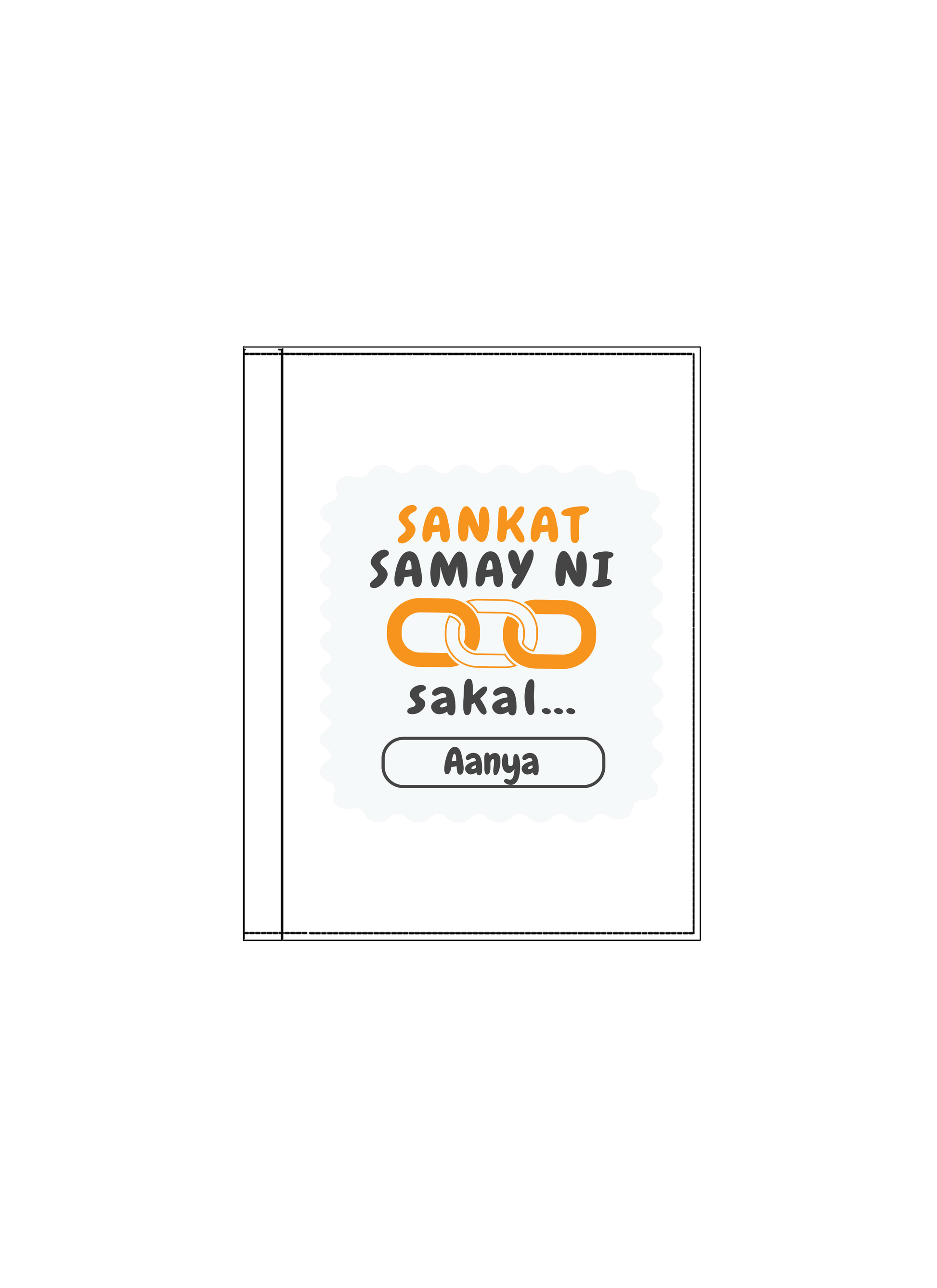 Personalized Minimalist Notebook Accessories with Custom Name