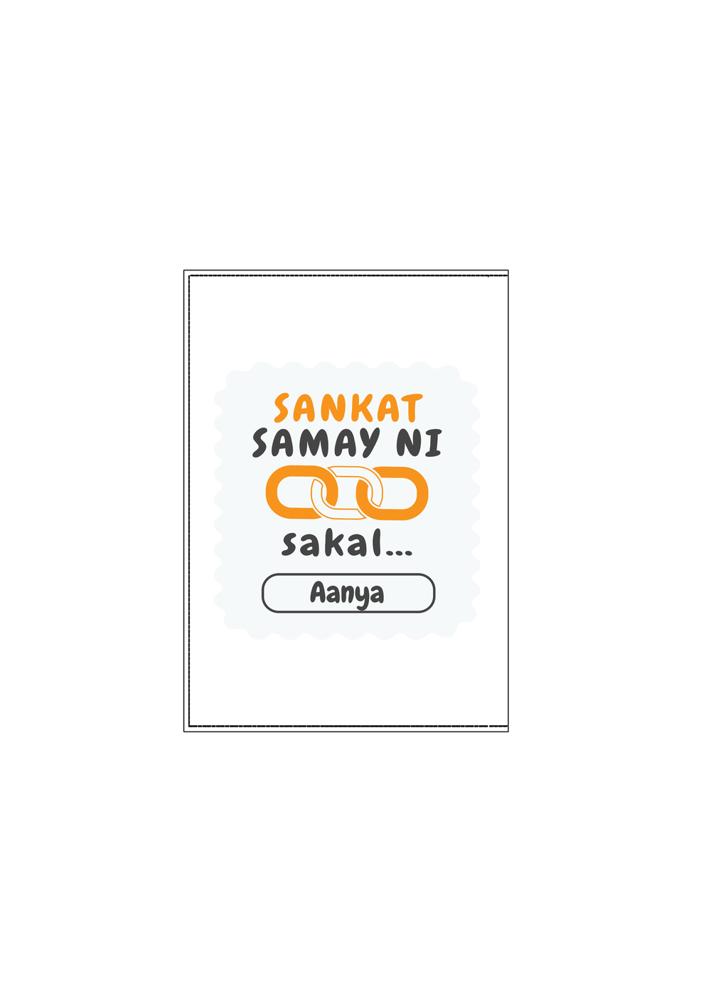 Personalized Minimalist Notebook Accessories with Custom Name