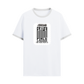 Ringer T-shirt | Unisex Fit | 100% Cotton | DTF Print | Bio Washed & Pre Shrunk | Adults | Personalized | DTF | Typography | Trust | Secrets | Everyday - front - White Black - mockup 1