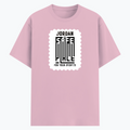 Cotton Stretch T-Shirt | Unisex Fit | 95% Cotton 5% Spandex | DTF Print | Stretchable & Breathable | Personalized | DTF | Typography | Trust | Secrets | Everyday - front - Light Baby Pink - mockup 1