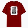 Cotton Stretch T-Shirt | Unisex Fit | 95% Cotton 5% Spandex | DTF Print | Stretchable & Breathable | Personalized | DTF | Typography | Trust | Secrets | Everyday - front - Red - mockup 1