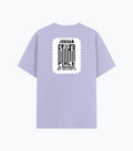 Cotton Stretch T-Shirt | Unisex Fit | 95% Cotton 5% Spandex | DTF Print | Stretchable & Breathable | Personalized | DTF | Typography | Trust | Secrets | Everyday - back - Lavender - mockup 2