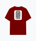 Cotton Stretch T-Shirt | Unisex Fit | 95% Cotton 5% Spandex | DTF Print | Stretchable & Breathable | Personalized | DTF | Typography | Trust | Secrets | Everyday - back - Red - mockup 2