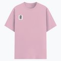 Cotton Stretch T-Shirt | Unisex Fit | 95% Cotton 5% Spandex | DTF Print | Stretchable & Breathable | Personalized | DTF | Typography | Trust | Secrets | Everyday - right pocket - Light Baby Pink - mockup 4