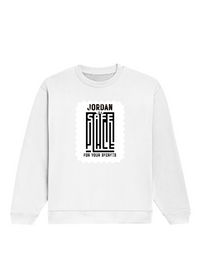Oversized Sweatshirt | Relaxed Fit Unisex | 400 GSM Cotton Blend | DTG Printed | Pre-Shrunk Drop Shoulder | Personalized | DTG | Typography | Trust | Secrets | Everyday