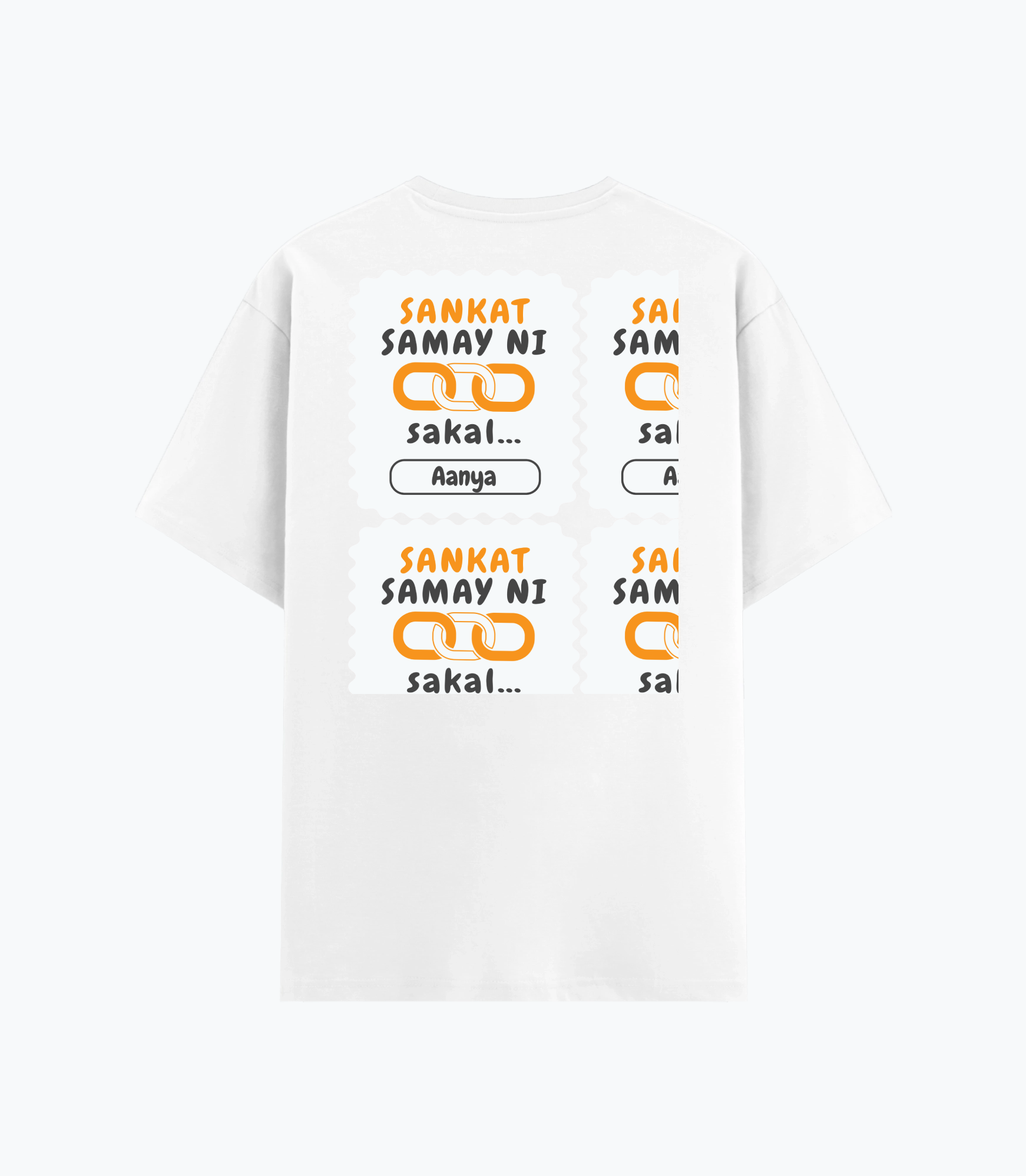 Personalized Minimalist T-Shirt with Custom Name - Cotton Stretch T Shirt Dtf T-Shirt