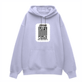 Oversized Hoodie | Unisex Relaxed Fit | 400 GSM Cotton Blend, DTF | Pre-Shrunk Comfort | Personalized | DTF | Typography | Trust | Secrets | Everyday - front - Lavender - mockup 1