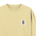 Oversized Standard T-Shirt | Unisex Oversized Fit | 100% Super Combed Cotton DTF Print | Soft, Breathable, Durable | Adults | Personalized | DTF | Typography | Trust | Secrets | Everyday - right pocket - Beige - mockup 4