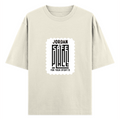Oversized Classic T-Shirt | Unisex Fit | 100% Super-Combed Cotton | DTG Print | Pre-Shrunk, 240 GSM | Adults | Personalized | DTG | Typography | Trust | Secrets | Everyday - front - Off White - mockup 1