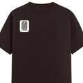 Female Classic Crew T-Shirt | Women's Regular Fit | 180 GSM Bio-Washed Cotton Blend | DTG Print Ready | Durable & Pre-Shrunk | Personalized | DTG | Typography | Trust | Secrets | Everyday - right pocket - Coffee Brown - mockup 4