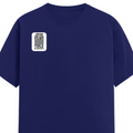 Female Classic Crew T-Shirt | Women's Regular Fit | 180 GSM Bio-Washed Cotton Blend | DTG Print Ready | Durable & Pre-Shrunk | Personalized | DTG | Typography | Trust | Secrets | Everyday - right pocket - Royal Blue - mockup 4