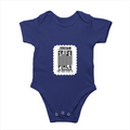 Baby Rompers | 0-12 Months | 180 GSM Bio-Washed Cotton | Soft, Durable, Pre-Shrunk | Unisex Baby | Personalized | DTF | Typography | Trust | Secrets | Everyday - front - Royal Blue - mockup 1