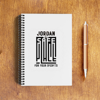 Notepad | A5 Size | 70 GSM Paper & 300 GSM Cover | 120 Pages, Wire Bound, Ruled/Unruled | Unisex | Personalized | Typography | Trust | Secrets | Everyday