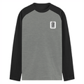Male Raglan T-Shirt | Men's Regular Fit | 180 GSM Bio-Washed Cotton | DTG Print | Pre-Shrunk, Durable | Personalized | DTG | Typography | Trust | Secrets | Everyday - right pocket - mockup 4