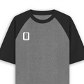 Unisex Oversized Raglan T-Shirt | Oversized Fit | 100% Bio-Washed Cotton | DTF Print Ready | Two-Tone Design | Rib Neck | Unisex Adult | Personalized | DTF | Typography | Trust | Secrets | Everyday - right pocket - mockup 4
