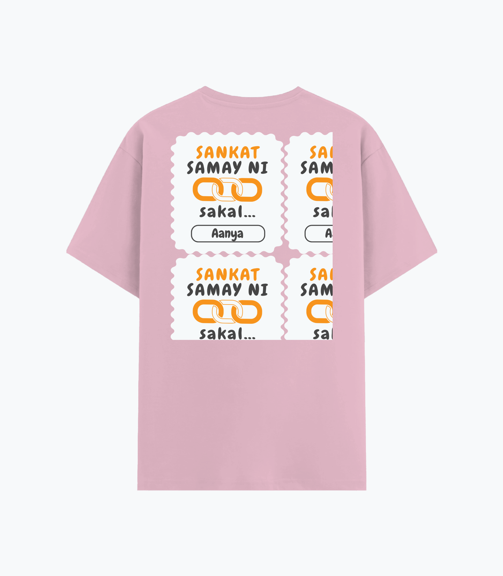 Personalized Minimalist T-Shirt with Custom Name - Cotton Stretch T Shirt Embroidery T-Shirt