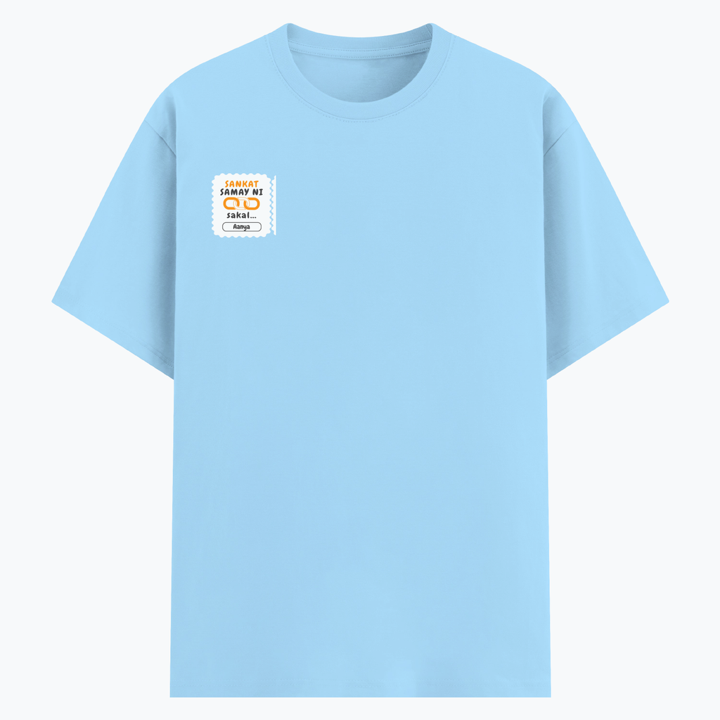 Personalized Minimalist T-Shirt with Custom Name - Cotton Stretch T Shirt Embroidery T-Shirt