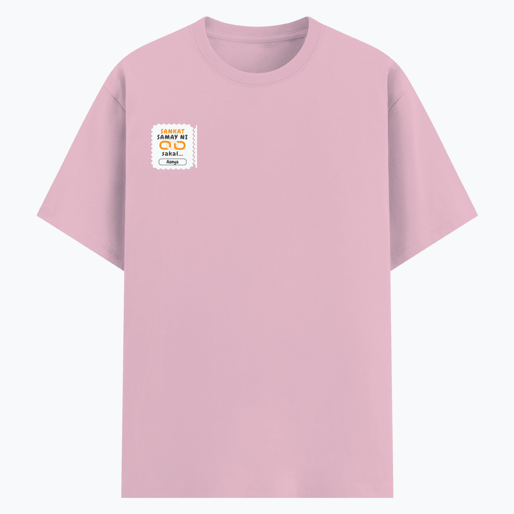 Personalized Minimalist T-Shirt with Custom Name - Cotton Stretch T Shirt Embroidery T-Shirt