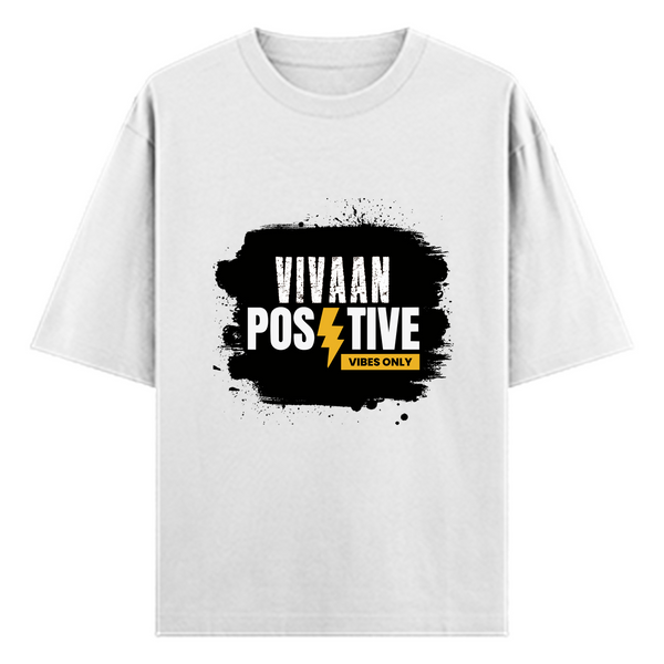 Oversized Standard T-Shirt | Unisex Relaxed Fit | 100% Super Combed Cotton | Soft, Breathable, Durable | Adult | Personalized | Bold Graphic | Positive Affirmations | Motivation | Self-care | Uplifting | Positive Vibes Only