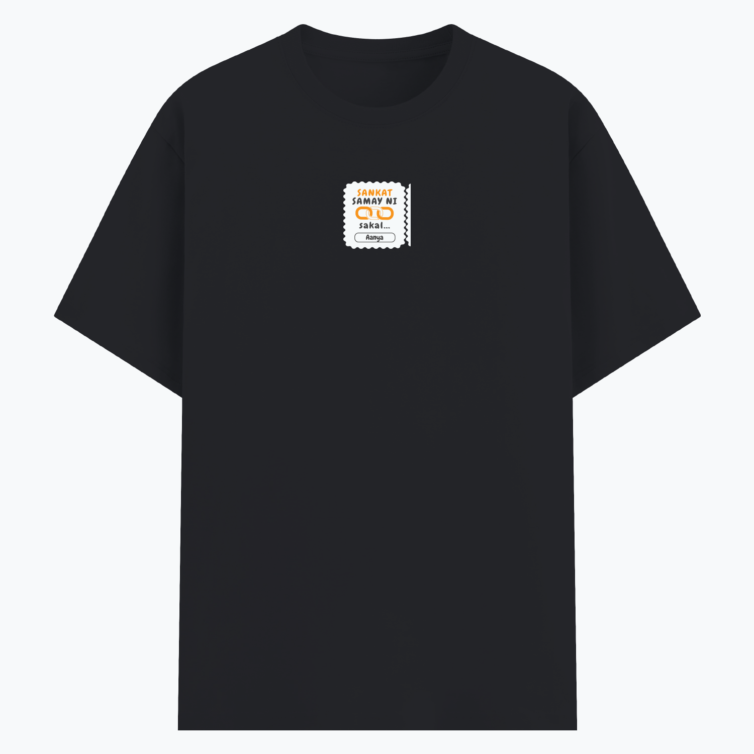Personalized Minimalist T-Shirt with Custom Name - Basic T Shirt PC Dtf T-Shirt