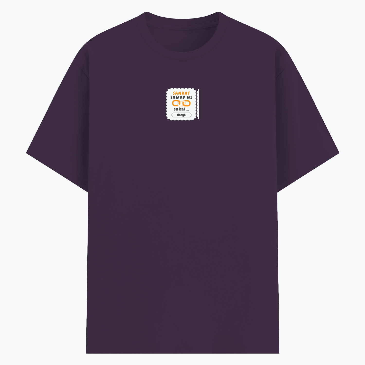 Personalized Minimalist T-Shirt with Custom Name - Basic T Shirt PC Dtf T-Shirt