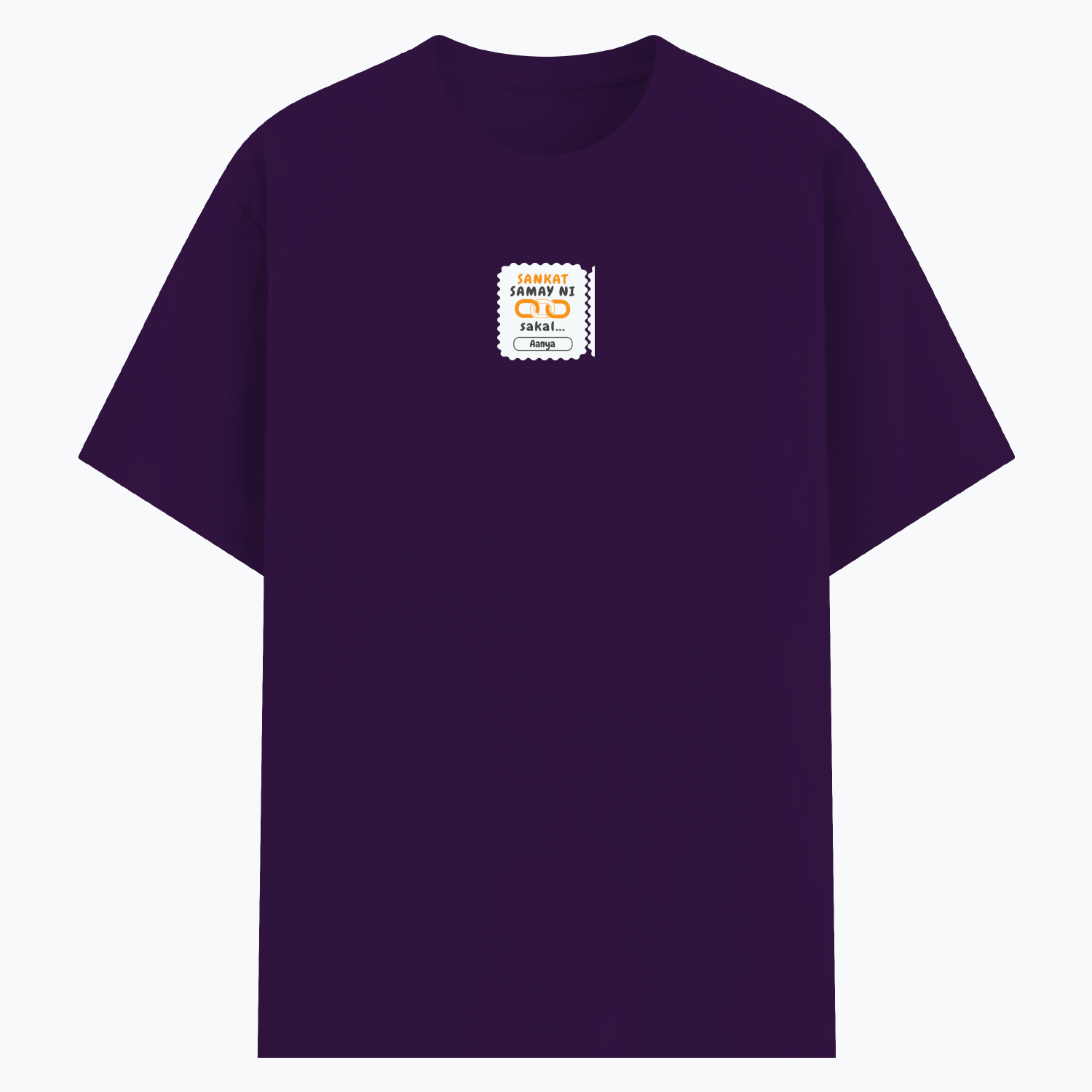 Personalized Minimalist T-Shirt with Custom Name - Basic T Shirt PC Dtf T-Shirt