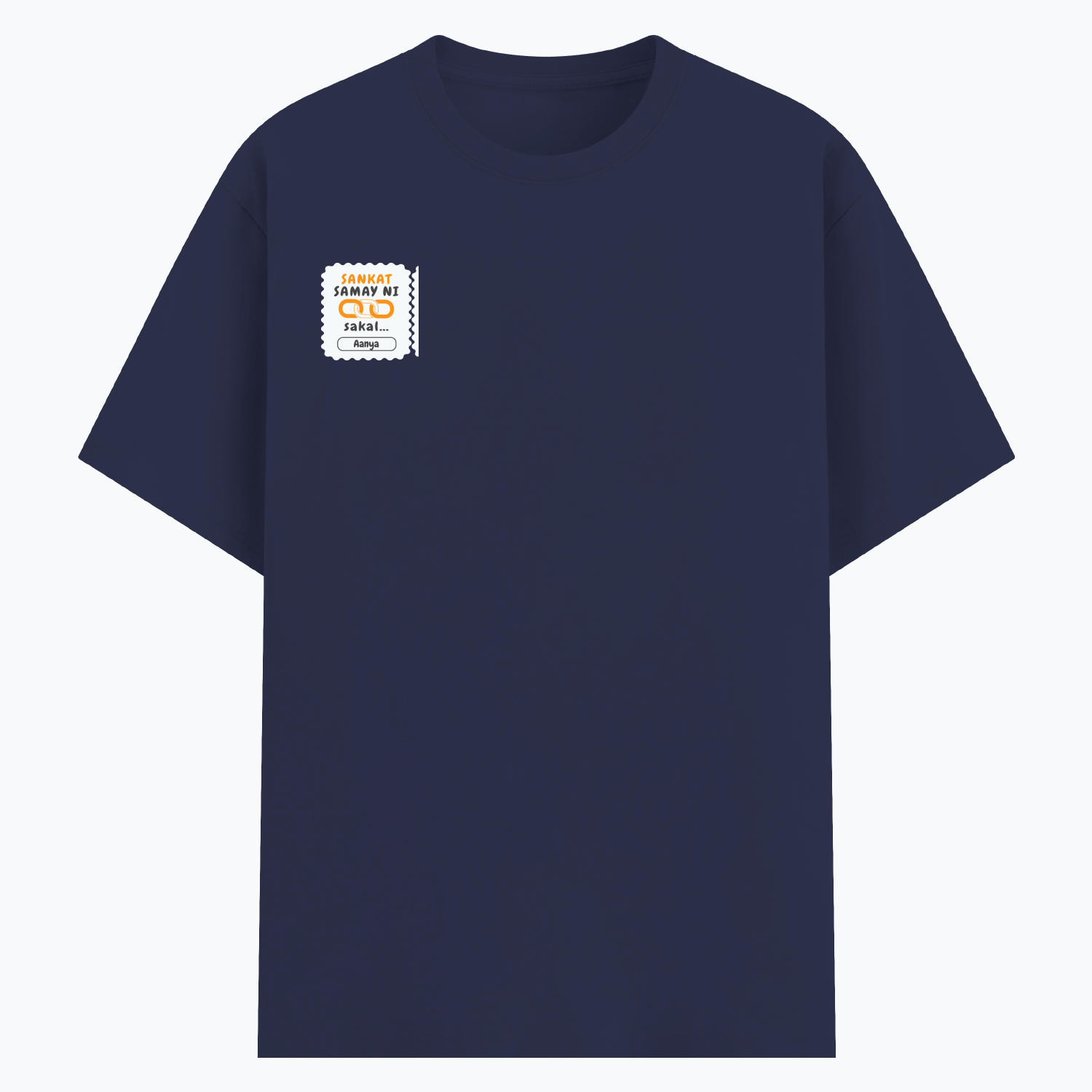 Personalized Minimalist T-Shirt with Custom Name - Basic T Shirt PC Dtf T-Shirt