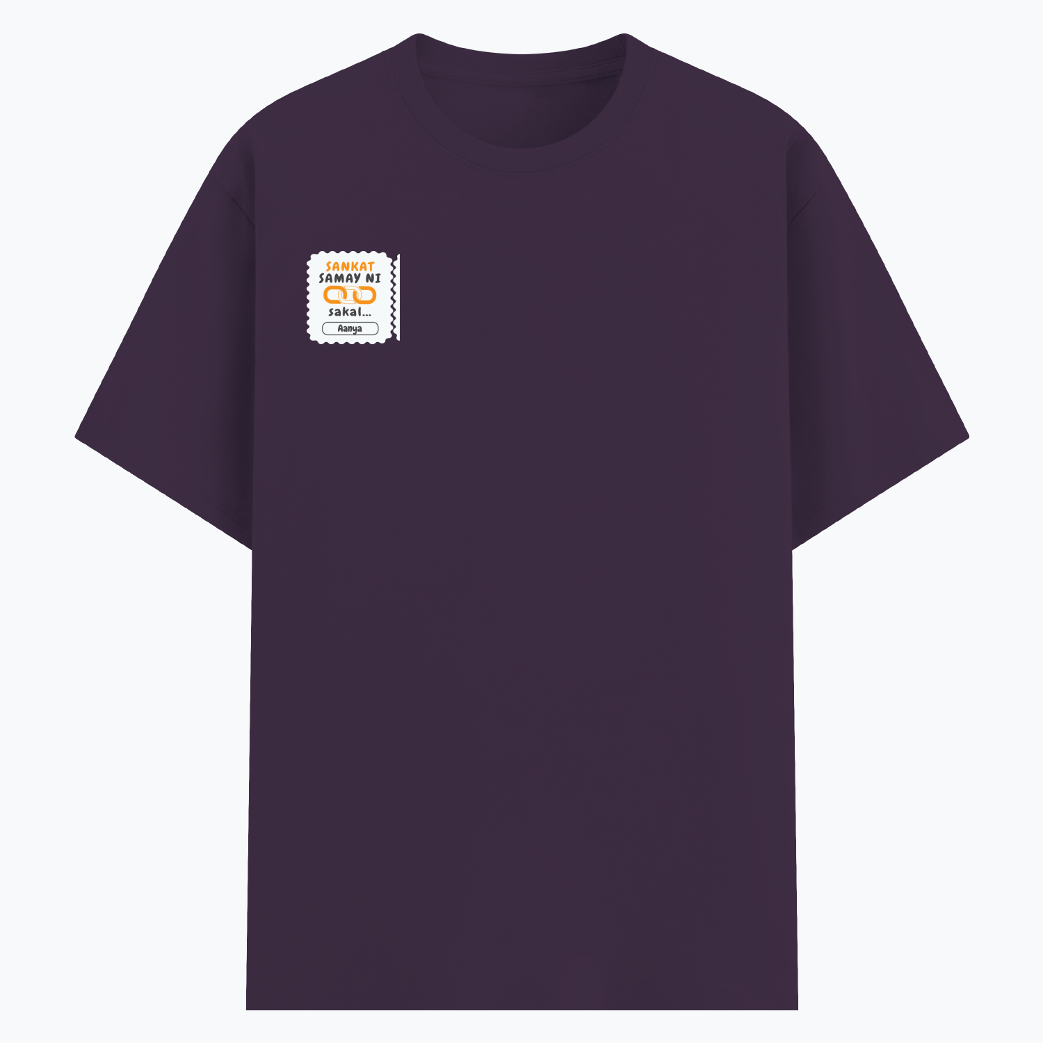 Personalized Minimalist T-Shirt with Custom Name - Basic T Shirt PC Dtf T-Shirt