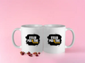 Color Coffee Mug | 11 oz | Ceramic | Fade-Proof | Unisex | Personalized | Bold Graphic | Positive Affirmations | Motivation | Self-care | Uplifting | Positive Vibes Only - front - White - mockup 1