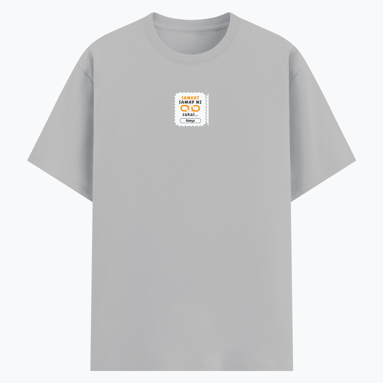 Personalized Minimalist T-Shirt with Custom Name - Basic T Shirt PC Embroidery T-Shirt