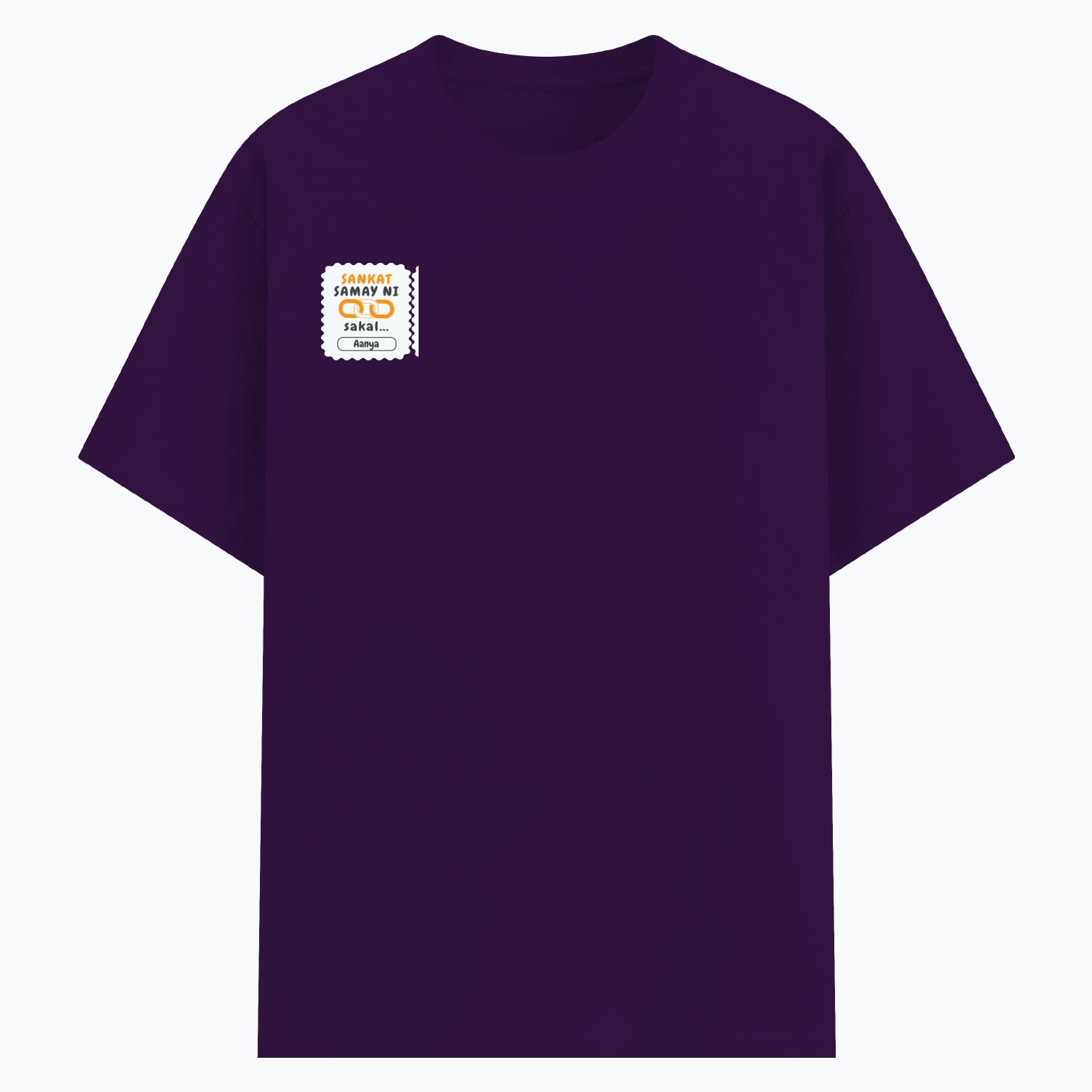 Personalized Minimalist T-Shirt with Custom Name - Basic T Shirt PC Embroidery T-Shirt