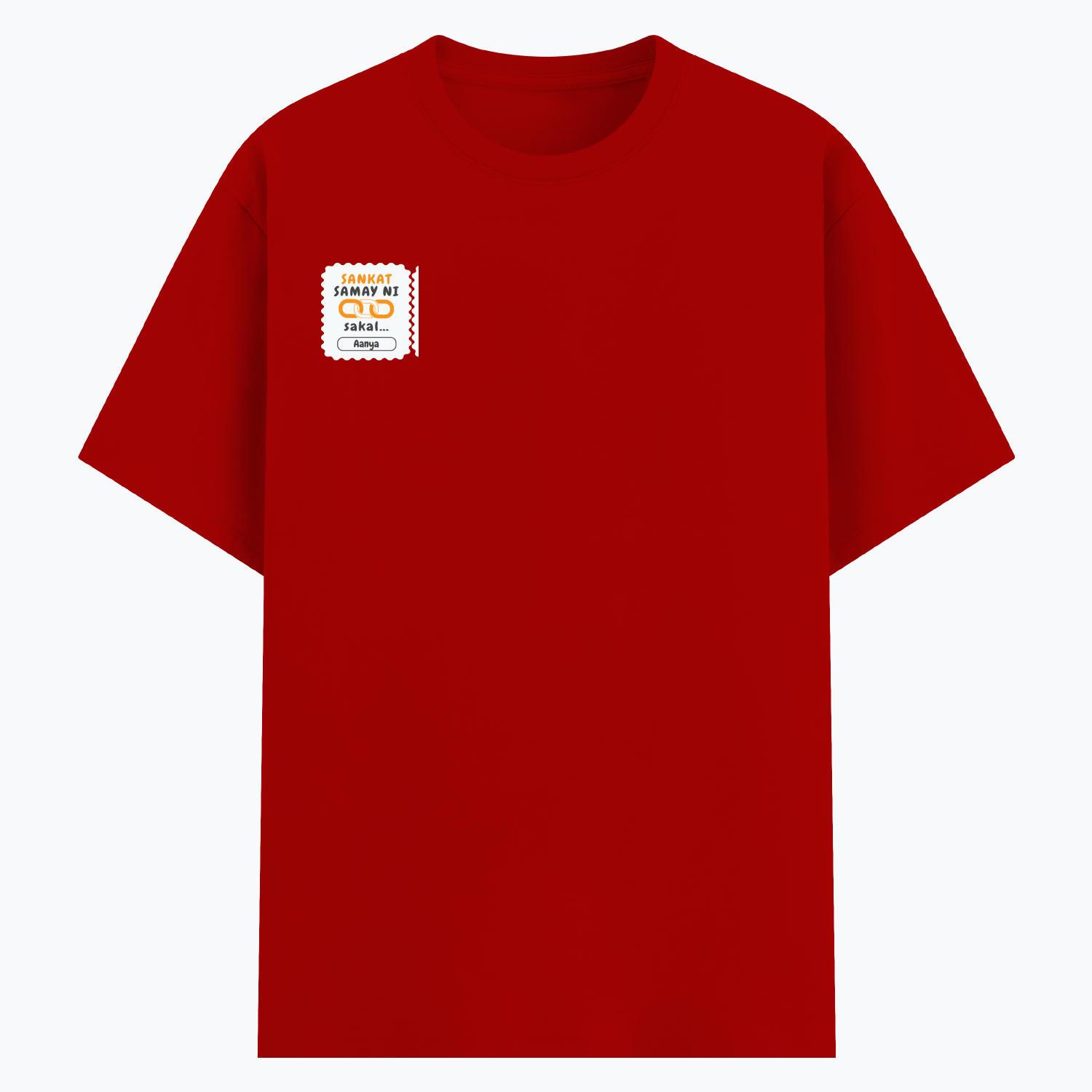 Personalized Minimalist T-Shirt with Custom Name - Basic T Shirt PC Embroidery T-Shirt