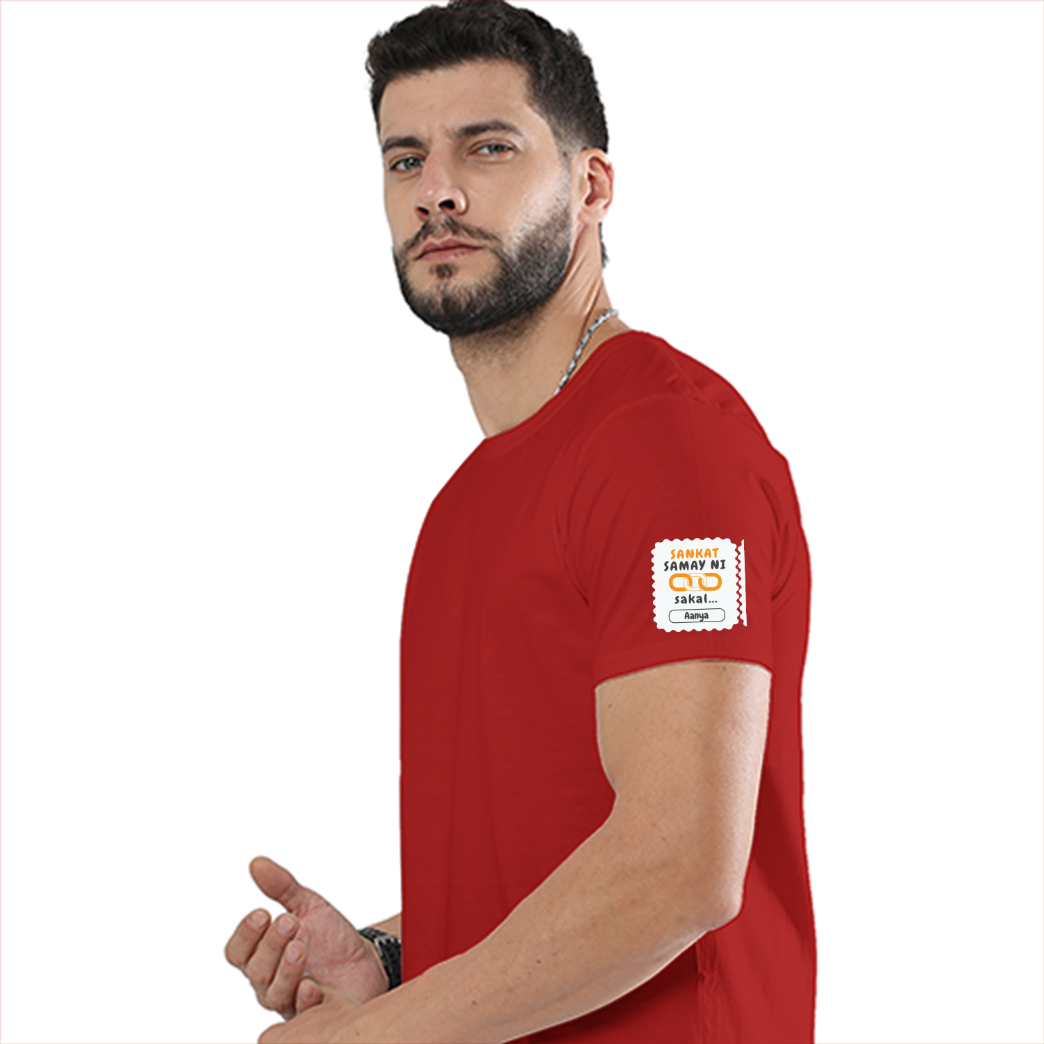 Personalized Minimalist T-Shirt with Custom Name - Basic T Shirt PC Embroidery T-Shirt