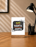 Acrylic Photo Frame with Stand | 5x7 Inch | Acrylic & Wood | UV Printed Tabletop Display | Universal | Personalized | Typography | Self-expression | Everyday | Assertive | Zero Public Pressure - front - mockup 1