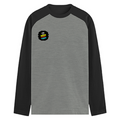 Male Raglan T-Shirt | Men's Regular Fit | 180 GSM Bio-Washed Fabric | Double Stitched, Ribbed Neck | Personalized | Bold Graphic | Self-worth | Inner Strength | Everyday | Empowering | Warrior Mentality - left pocket - mockup 3