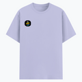 Cotton Stretch T-Shirt | Unisex Fit | 95% Cotton 5% Spandex | Breathable Flexible Durable | Adults | Personalized | Bold Graphic | Self-worth | Inner Strength | Everyday | Empowering | Warrior Mentality - right pocket - Lavender - mockup 4