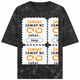Personalized Minimalist T-Shirt with Custom Name - Acid Wash Oversized Tee Embroidery T-Shirt