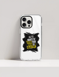 Hard Clear Case | For iPhone | TPU & PC Hybrid | Camera Guard & Scratch-Proof | Unisex | Personalized | Bold Graphic | Quotes | Everyday | Energetic | Verb Your Noun - front_15 Pro Max - 15 Pro Max - mockup 11