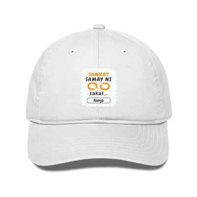 Personalized Minimalist Classic Baseball Cap Embroidery with Custom Name
