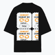 Personalized Minimalist T-Shirt with Custom Name - Terry Oversized Tee Embroidery T-Shirt