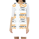 Personalized Minimalist T-Shirt with Custom Name - Female T Shirt Dress All Over Printed Products T-Shirt
