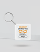Personalized Minimalist Keychain Accessories with Custom Name