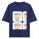 Personalized Minimalist T-Shirt with Custom Name - Oversized Classic T Shirt Dtg T-Shirt