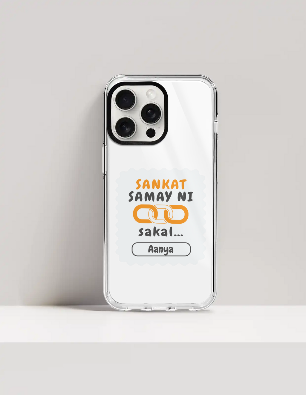 Personalized Minimalist Phone Case with Custom Name - iPhone Glass Case Accessories Phone Case